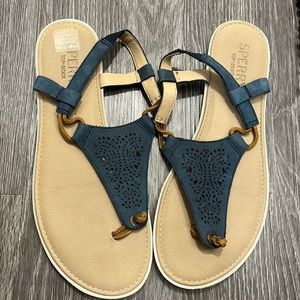 Sperry sandals . Never worn